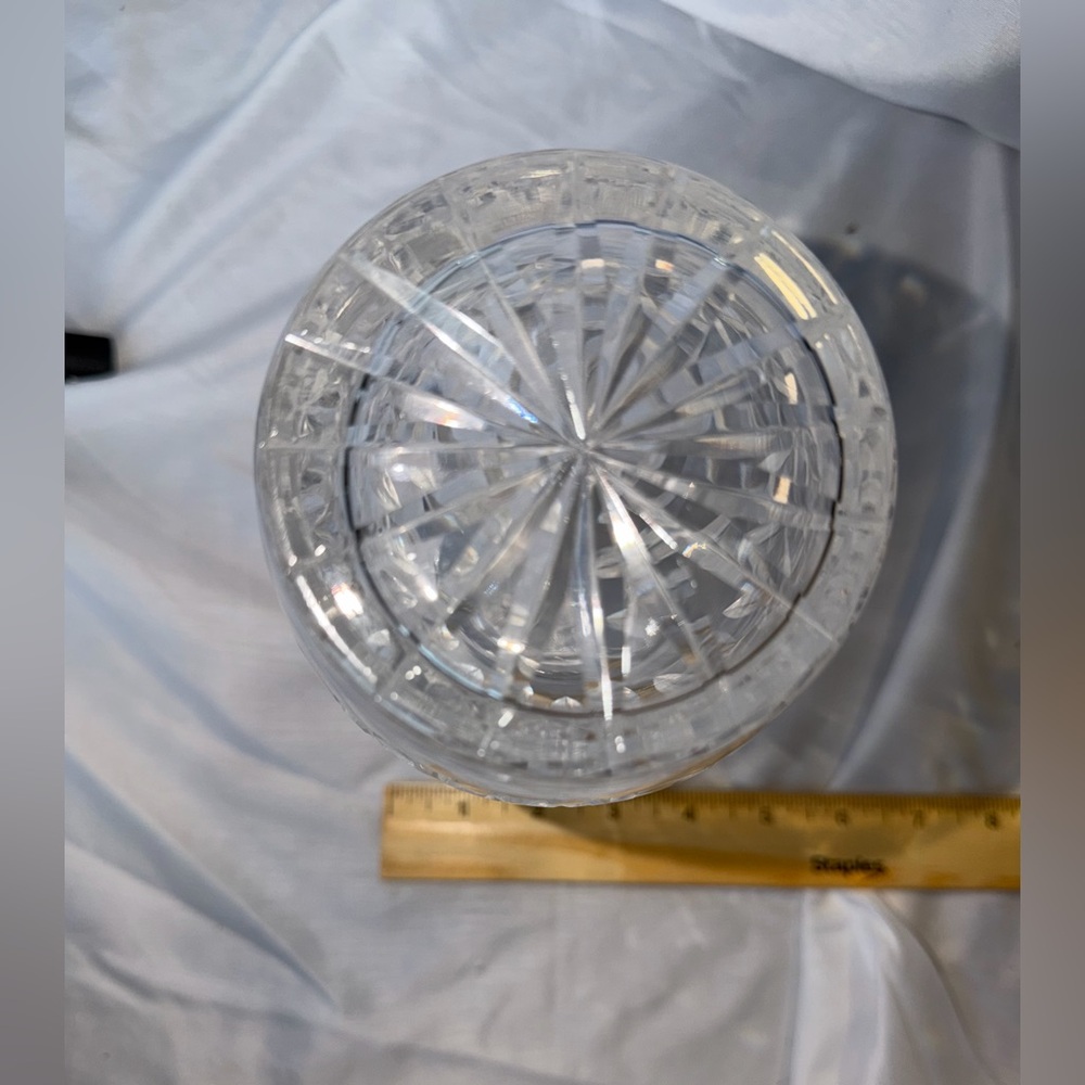 Authentic Waterford Crystal Lismore Spirit Decanter with Stopper - Signed - 10" - Picture 8 of 12